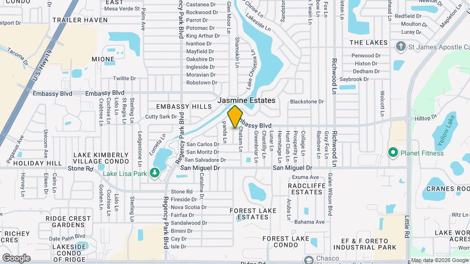 9140 Haverford Ln, Unit 205 Map and Location Details