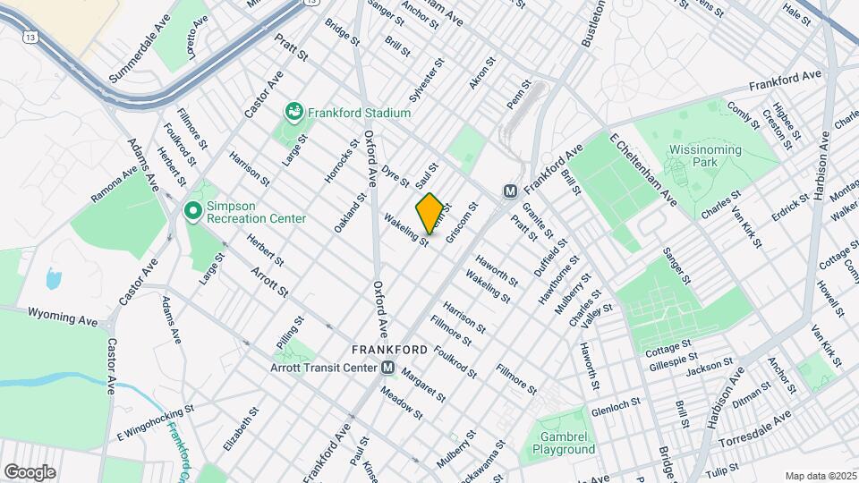 5003 Penn St, Unit 1F Map and Location Details