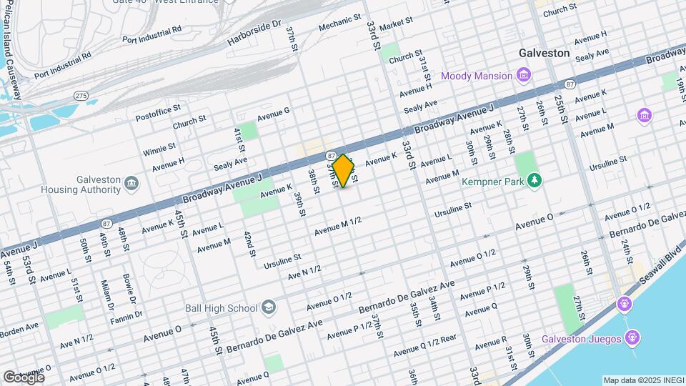 1202 37th St Map and Location Details