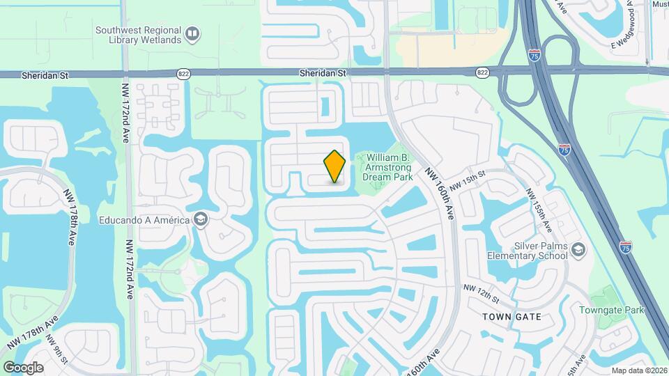 16256 NW 17th St Mapa y Detalles de la Ubicación
