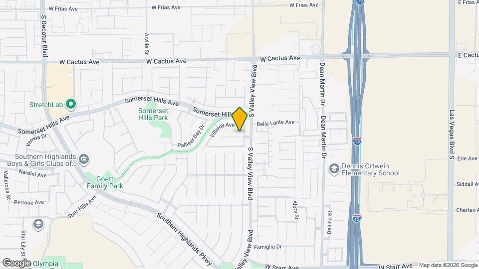 3900 W Irvin Ave Map and Location Details