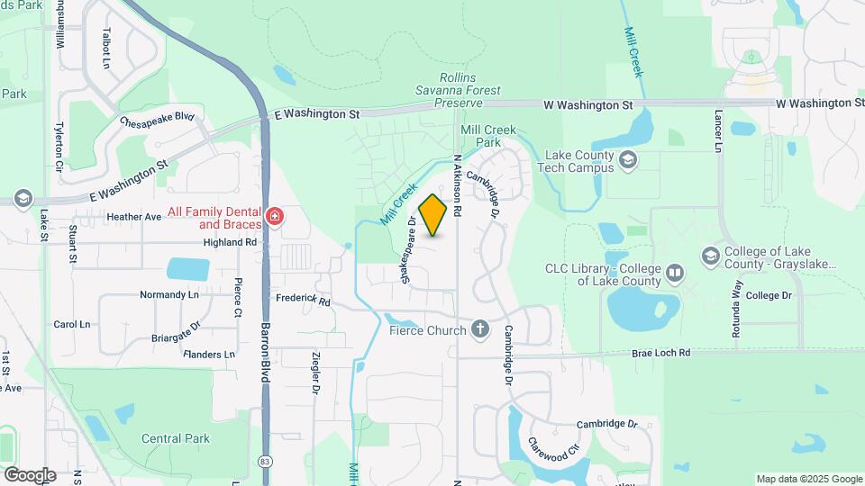 840 Amelia Ct Map and Location Details