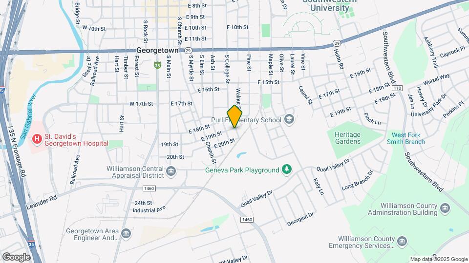560 E 19th St Map and Location Details