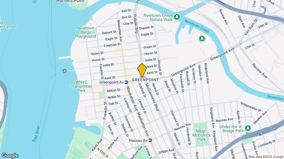 185 Greenpoint Ave Map and Location Details