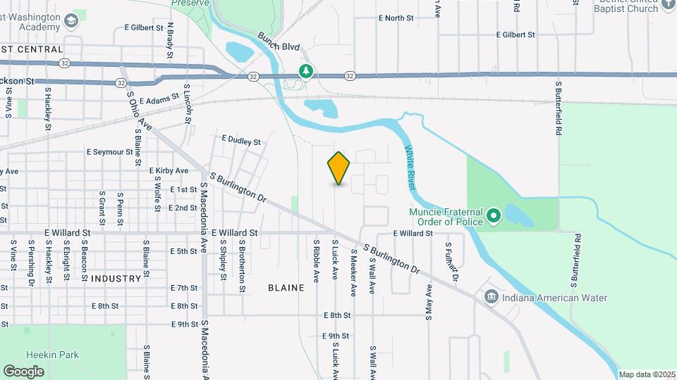 810 S Luick Ave Map and Location Details