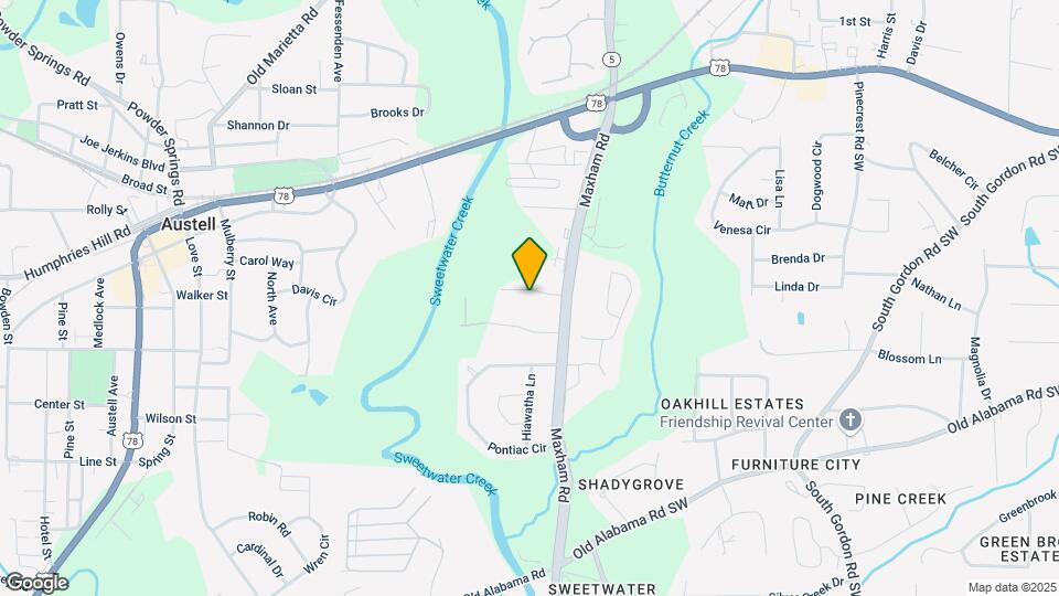 2301 Salt Springs Pl Map and Location Details