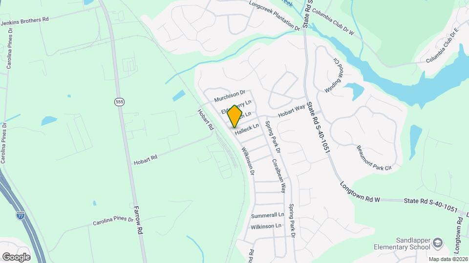 540 Halleck Ln Map and Location Details