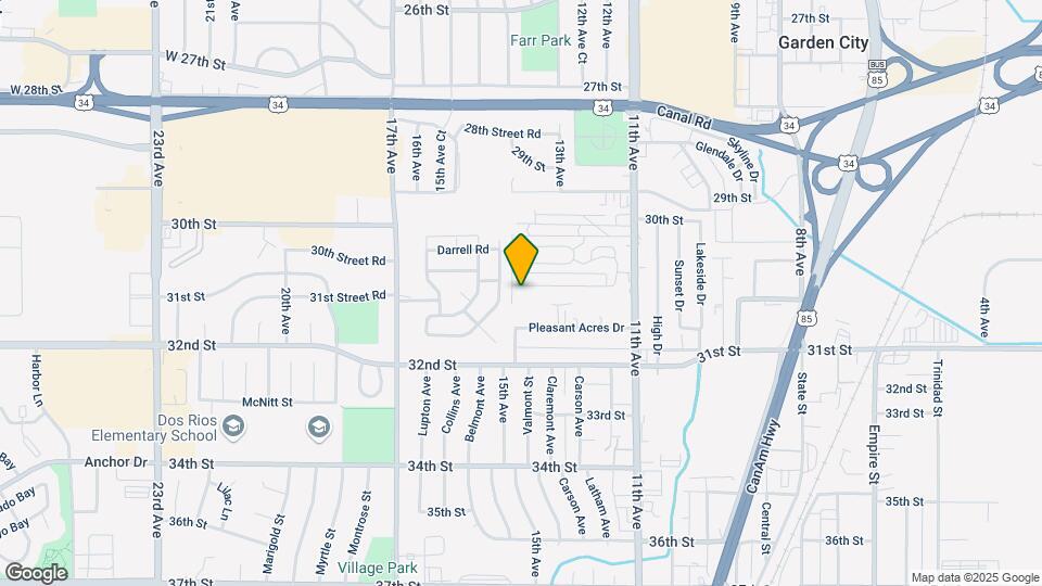 1414 30th Street Rd Map and Location Details
