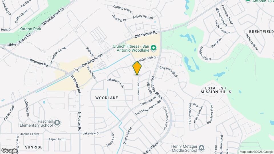 5715 Lochmoor Map and Location Details