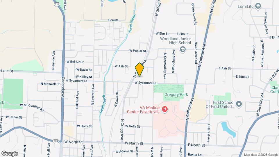 1770 N Gregg Ave-Unit -1 Map and Location Details