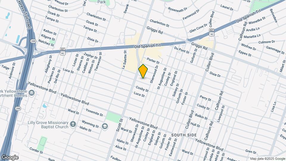 3923 Alsace St Map and Location Details