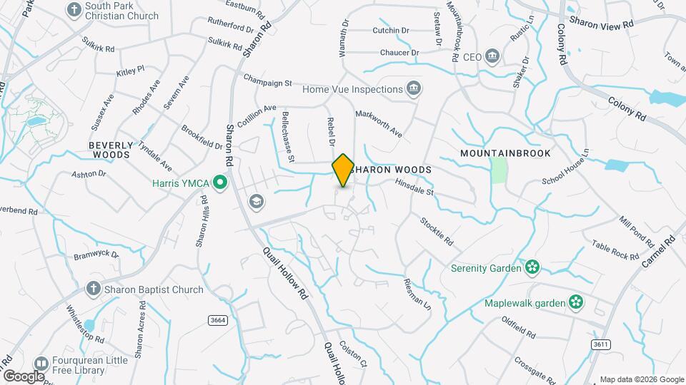 3280 Heathstead Pl Map and Location Details