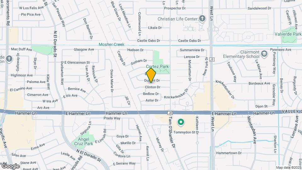 723 Clinton Dr Map and Location Details