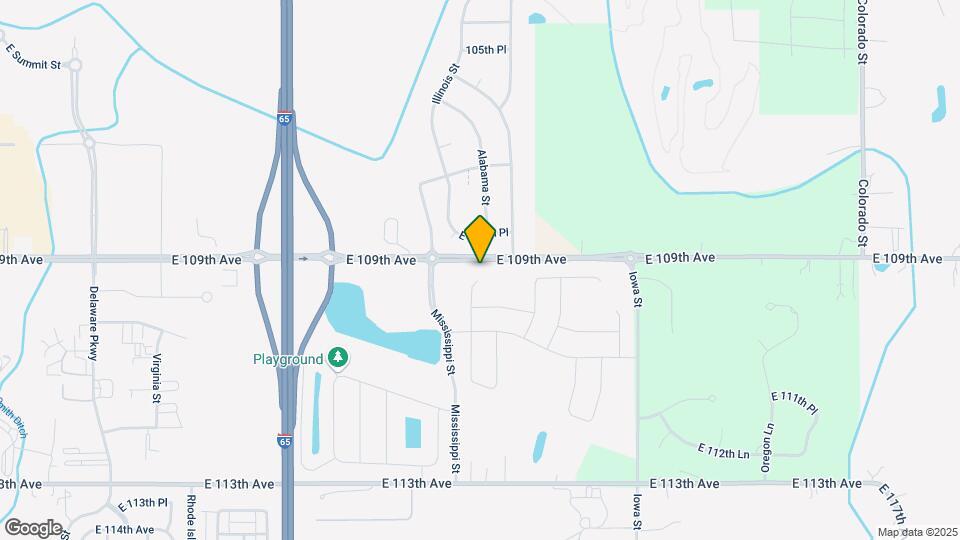 10905 Illinois Dr Map and Location Details