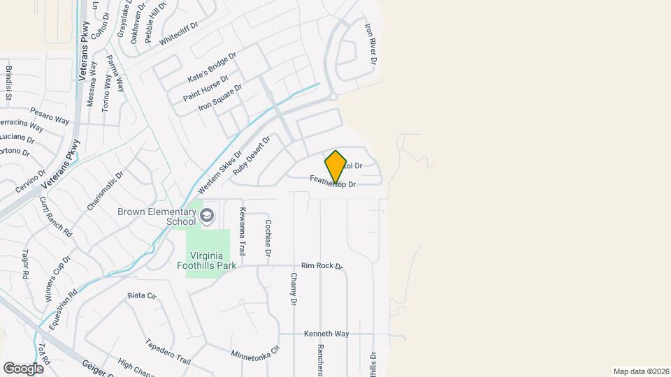 3036 Feathertop Dr Map and Location Details