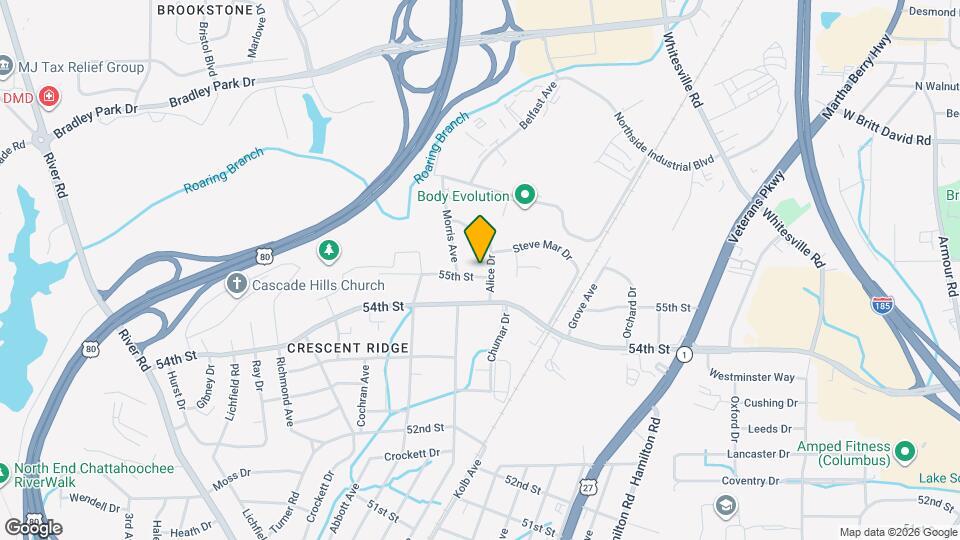 1061 55th St Map and Location Details