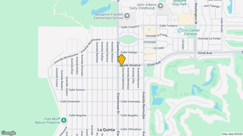 51815 Avenida Martinez Map and Location Details