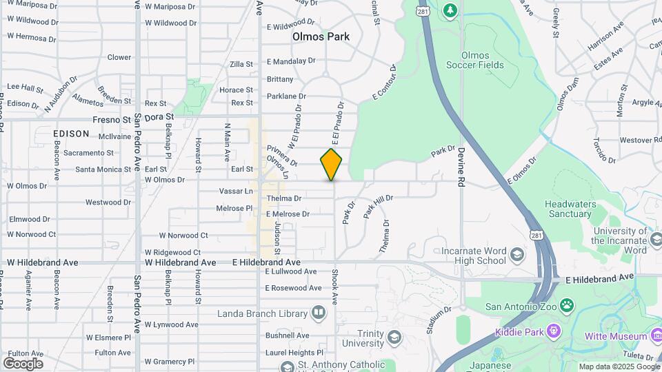 488 E Olmos Dr Map and Location Details