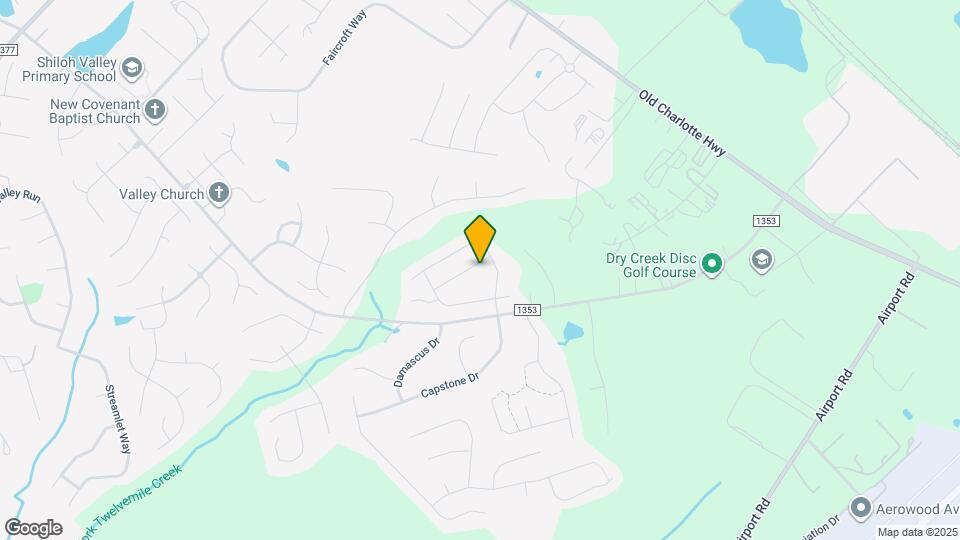 4022 Linville Falls Ln Mapa y Detalles de la Ubicación