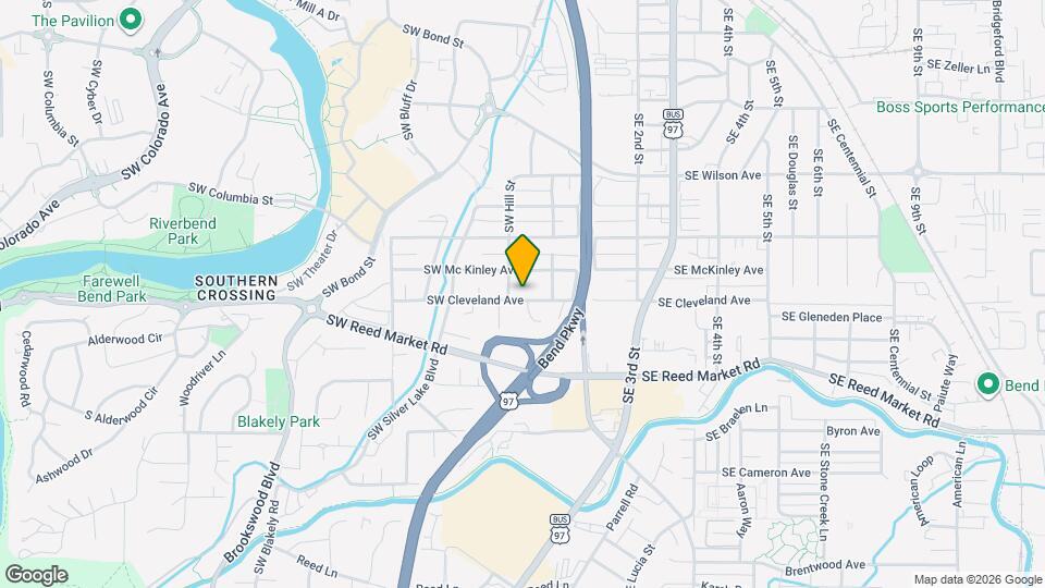 68 SW Cleveland Ave Map and Location Details