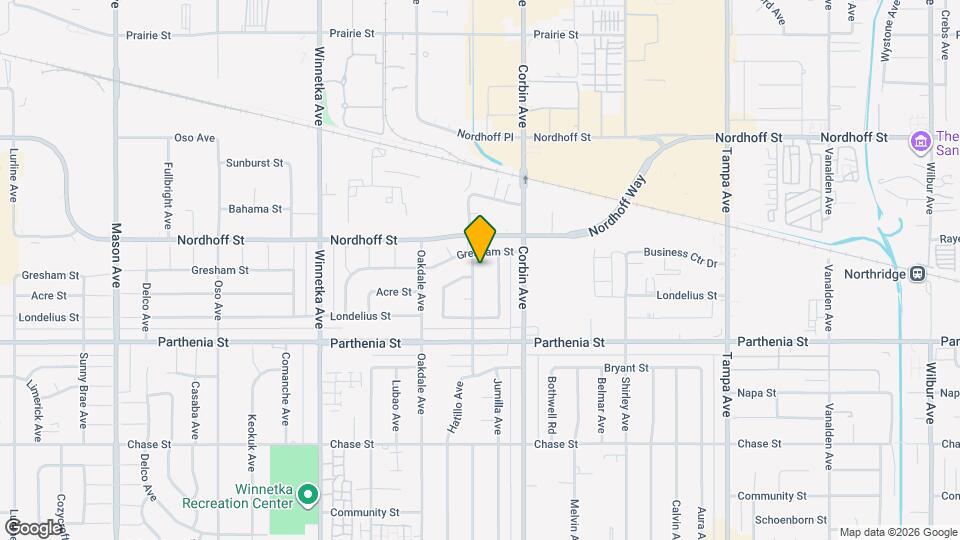 8826 Quartz Ave Map and Location Details