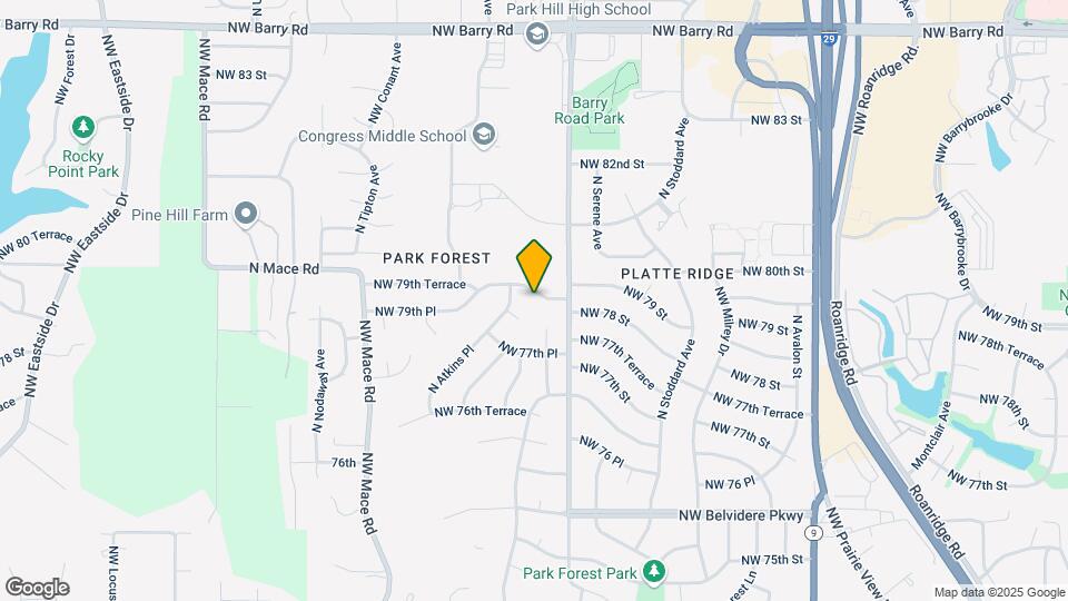 7711 NW 79th Pl Map and Location Details