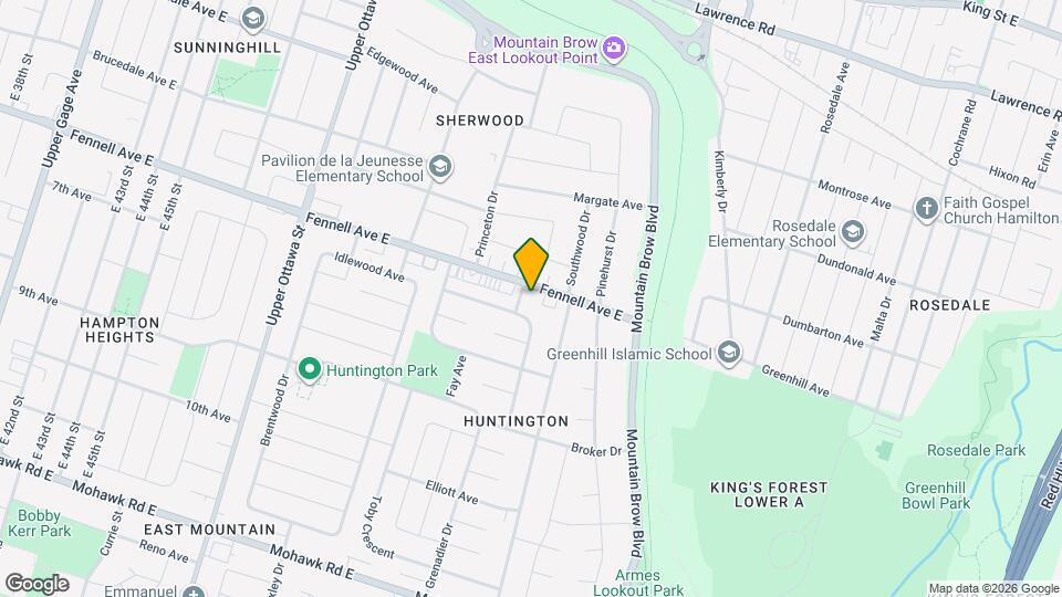 1284 Fennell Ave E Map and Location Details