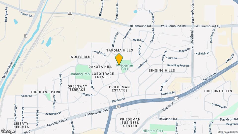 1511 Butler Dr Map and Location Details