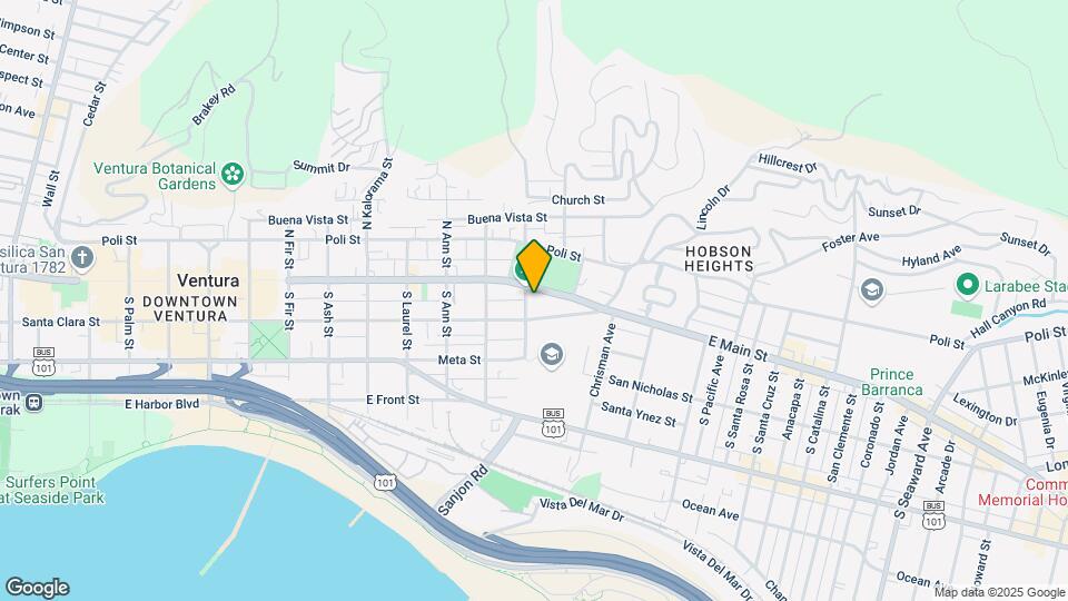 Anacapa View Apartments Mapa y Detalles de la Ubicación