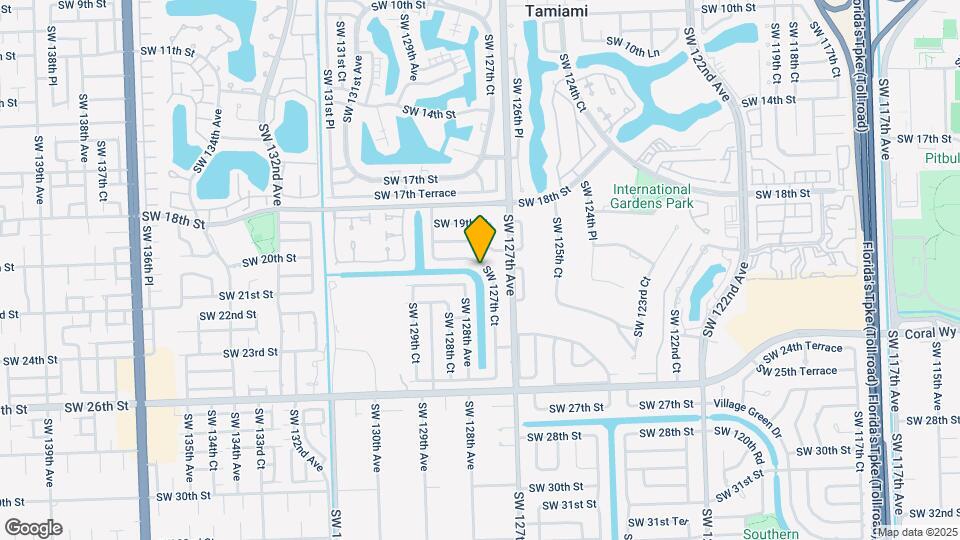 2020 SW 127th Ct Map and Location Details