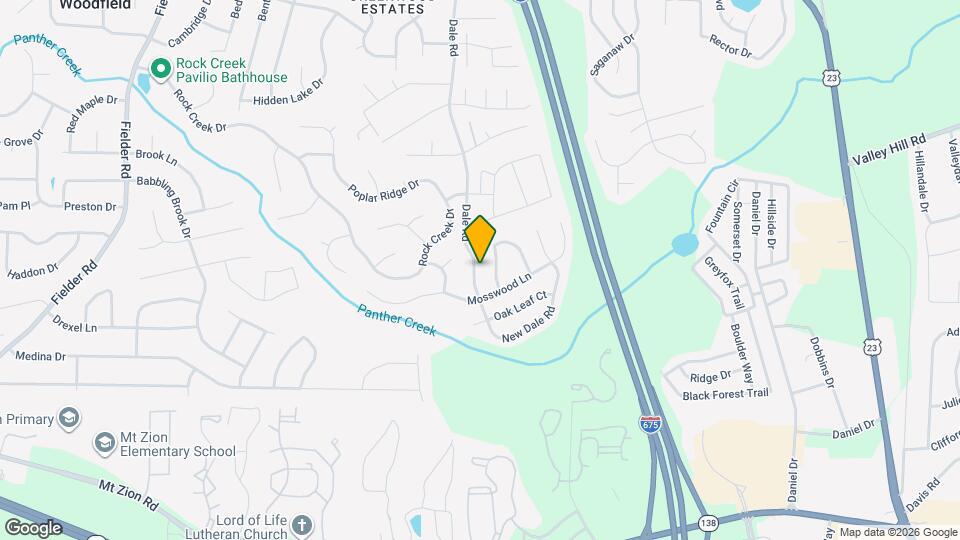 7018 New Dale Rd Map and Location Details