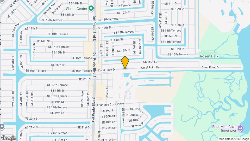 1800 Coral Point Dr Map and Location Details