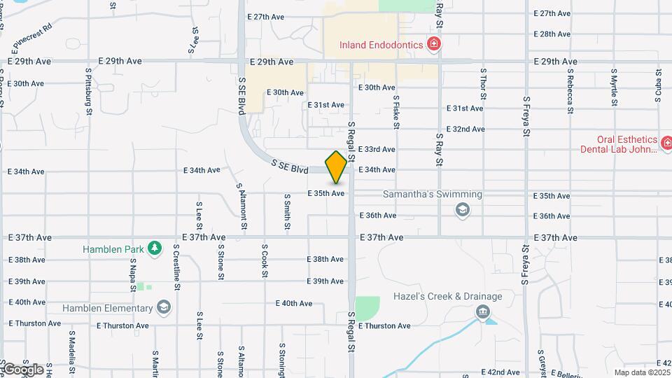 2817 E 35th Ave Mapa y Detalles de la Ubicación