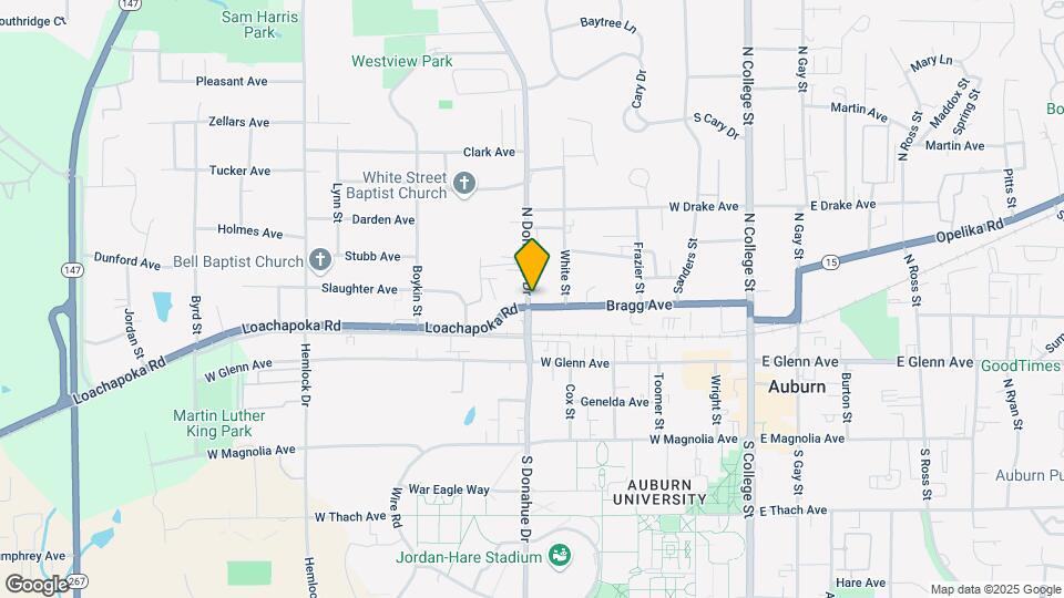 340 N Donahue Dr, Unit Building A 208 Map and Location Details