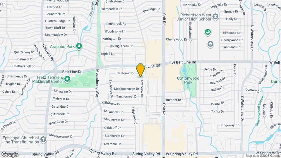 7737 Village Trail Dr Map and Location Details