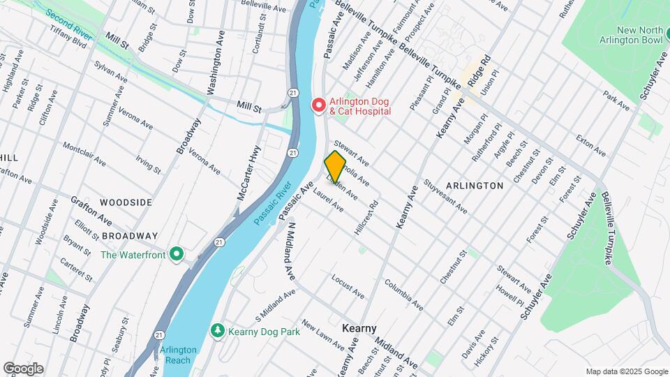 28 Linden Ave Map and Location Details