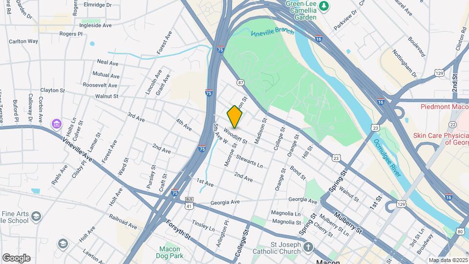 1445 Woodliff St Map and Location Details