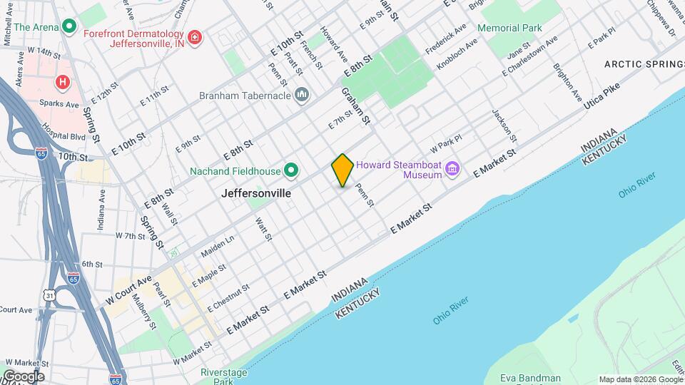 809 E Maple St, Unit 807-809 E. Maple St - 809-A Mapa y Detalles de la Ubicación