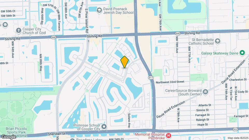 3957 NW 82nd Way Map and Location Details