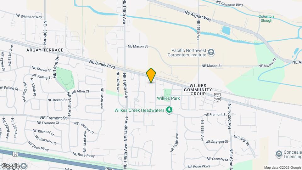 3891 NE 152nd Ave Map and Location Details