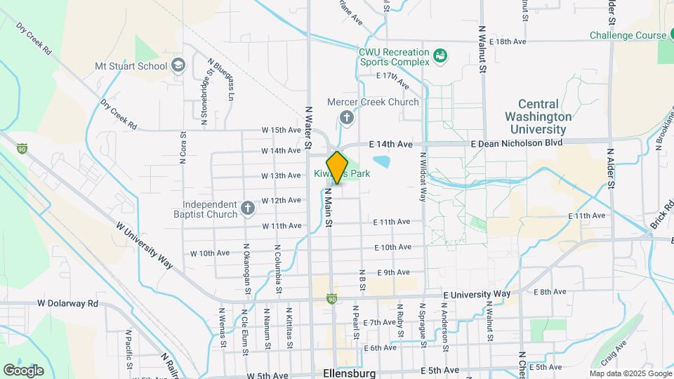 1202 N Main St Map and Location Details