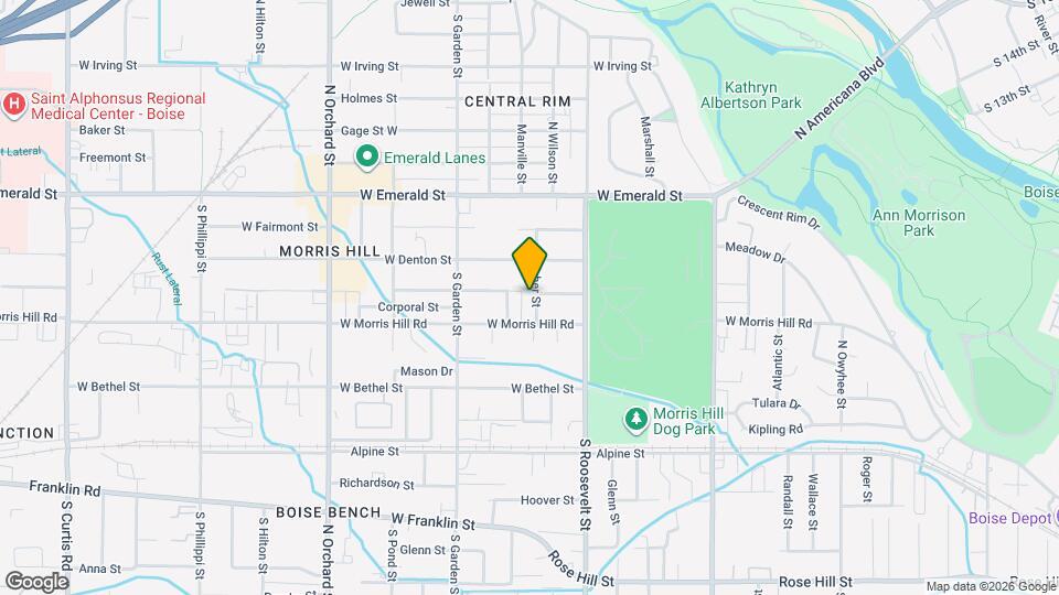 421 N Archer St Map and Location Details