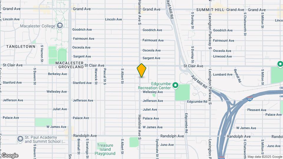 286 Hamline Ave S Mapa y Detalles de la Ubicación