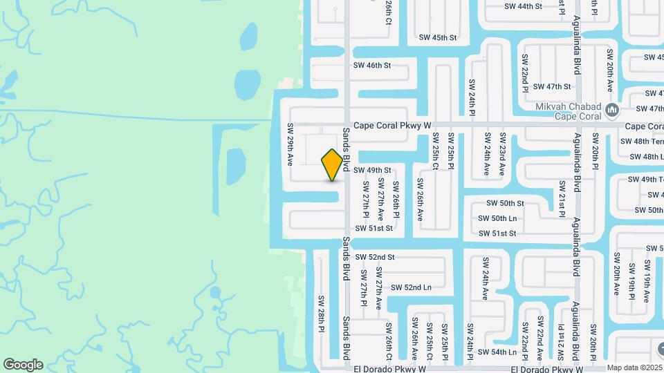 2810 SW 49th Terrace Map and Location Details
