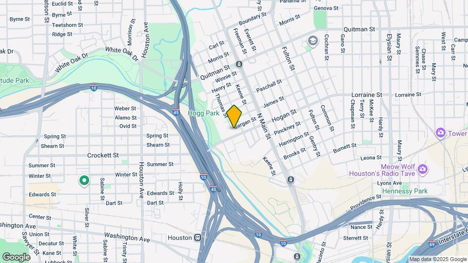 1901 Fletcher St Map and Location Details