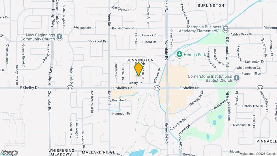 4644 Benoit Dr Map and Location Details