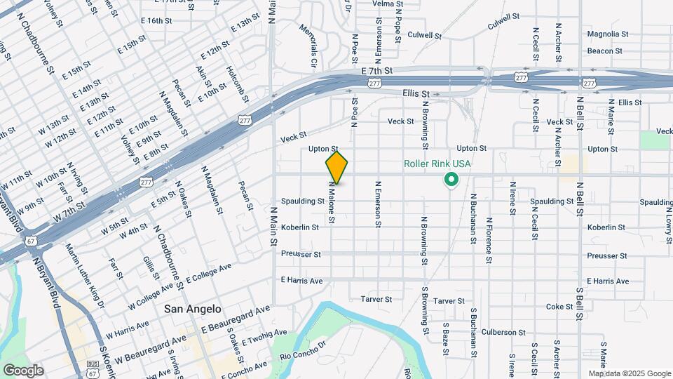 308 N Malone St Map and Location Details