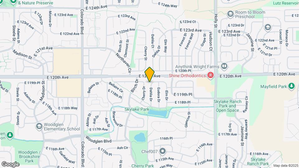 11983 Dahlia Dr Map and Location Details