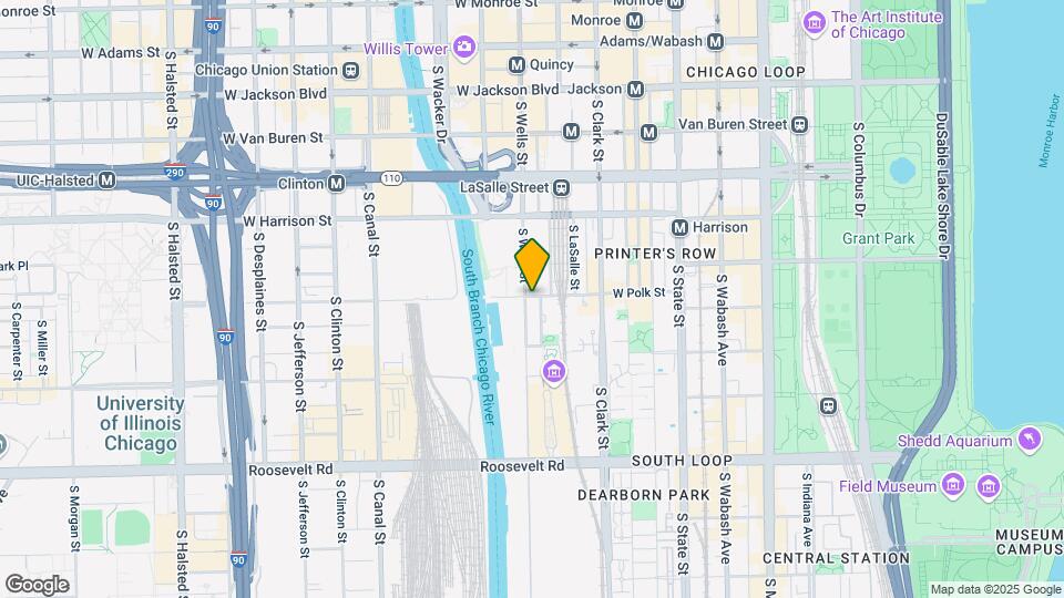 175 W Polk St Map and Location Details