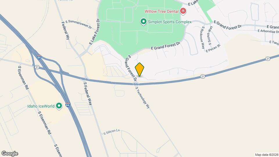 2929 E Heartleaf Ln Map and Location Details